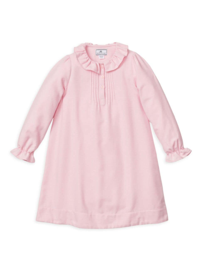 Petite Plume Baby Girl, Little Girl's & Girl's Flannel Victoria Nightgown In Pink