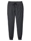 Petite Plume Men's Pima Cotton Drawstring Lounge Pants In Grey