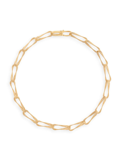 Marco Bicego 18k Yellow Gold Jaipur Link Polished Oval Link Statement Necklace. 17.75