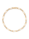 MARCO BICEGO WOMEN'S MARRAKECH ONDE TWO-TONE 18K GOLD & 2.34 TCW DIAMOND DOUBLE-LINK CHAIN NECKLACE