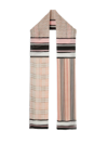 Burberry Women's Monuments Silk Square Scarf In Blush