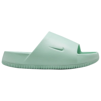 Nike Women's Calm Slide Sandals From Finish Line In Jade Ice/jade Ice