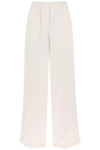 Loewe Silk Pyjama Trousers In White