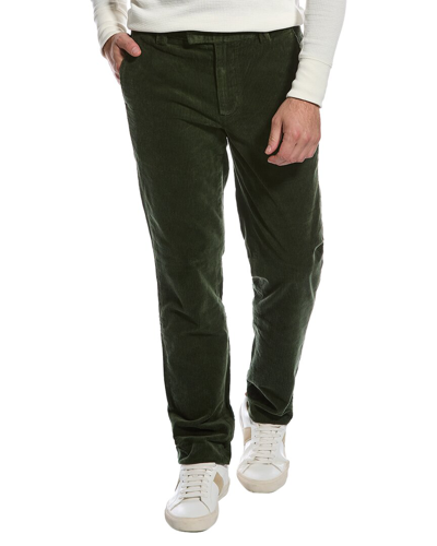 Brooks Brothers Regular Fit Cotton Wide-wale Corduroy Pants In Green