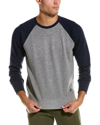 Brooks Brothers Big & Tall Cotton French Rib Sweatshirt | Grey | Size 3x Tall