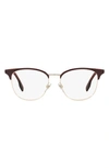 BURBERRY SOPHIA 52MM SQUARE OPTICAL GLASSES