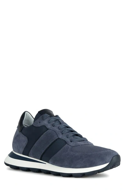 Geox Spherica Low-top Sneakers In Dark Avio