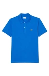 Lacoste Men's Slim Fit Petit Piqué Cotton Polo - 4xl - 9 In Blue