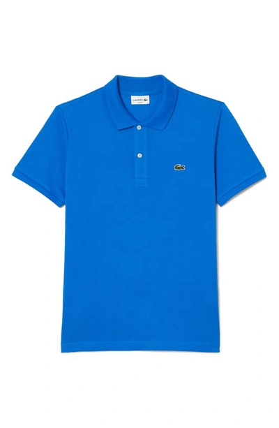 Lacoste Men's Slim Fit Petit Piqué Cotton Polo - 3xl - 8 In Blue