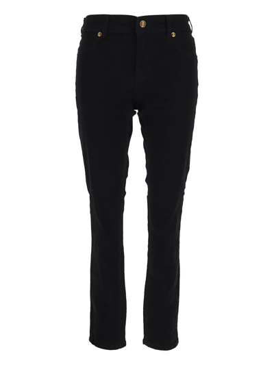 Versace Jeans Couture Skinny Fit Jeans In Black