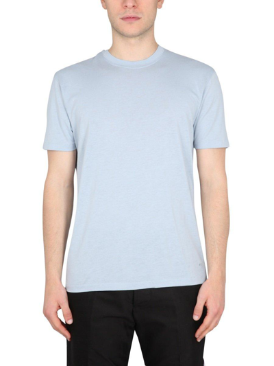 Tom Ford Cotton T-shirt In Blue