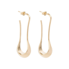 Lemaire Angular Drop Earrings In Gold