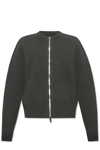 Givenchy Versatile Wool Crewneck Cardigan In Green