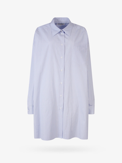 Maison Margiela Oxford Shirt In White Cotton