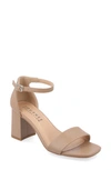 Journee Collection Valenncia Ankle Strap Sandal In Mocha