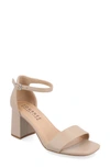 Journee Collection Valenncia Ankle Strap Sandal In Wheat