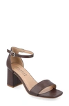 Journee Collection Valenncia Ankle Strap Sandal In Mahogany