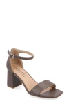 Journee Collection Valenncia Ankle Strap Sandal In Truffle