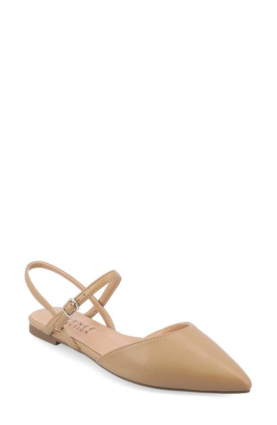 JOURNEE COLLECTION JOURNEE COLLECTION MARTINE SUPERNATURAL SHADES SLINGBACK FLAT