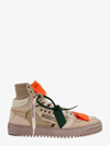 OFF-WHITE OFF WHITE WOMAN 3.0 OFF COURT WOMAN BEIGE SNEAKERS