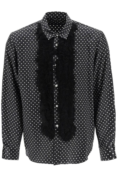 Comme Des Garçons Homme Deux Comme Des Garçons Homme Plus Polka Dot Printed Buttoned Shirt In Multi