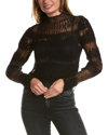 Rag & Bone Lillian Turtleneck Alpaca Sweater In Black