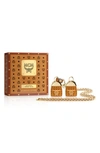 MCM MCM MINIATURE EAU DE PARFUM SPRAY NECKLACE SET