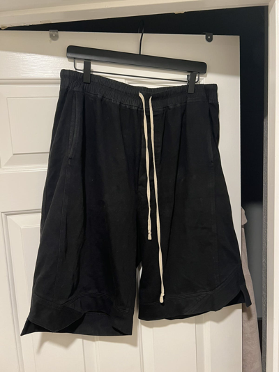 Pre-owned Rick Owens Ss 2020 Karloff Shorts Size 50 In Black