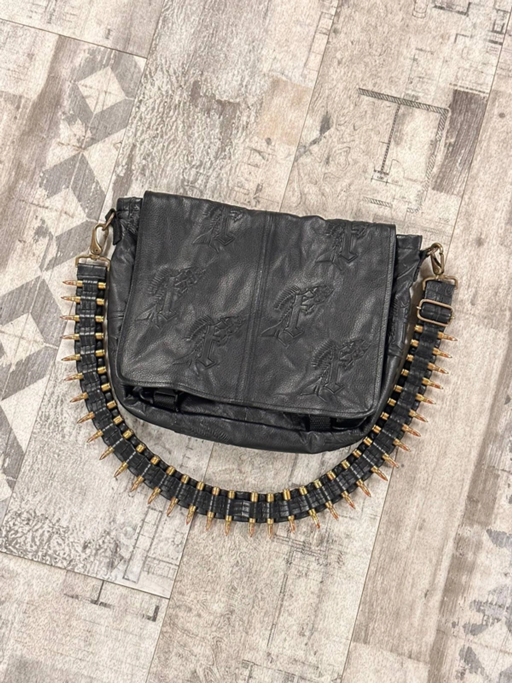 Pre-owned Streetwear Fishingforscale 'rambo' Messenger Bag In