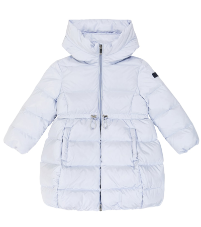 Il Gufo Kids' Puffer Down Coat In Blue