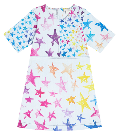 Stella Mccartney Kids' Printed Denim Dress