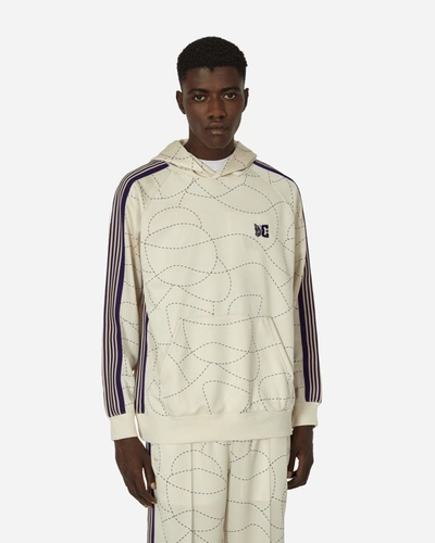 Needles Dc Shoes Track Hoody Ivory In Multicolour