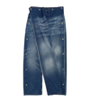 Y/PROJECT SNAP-PANEL STRAIGHT JEANS