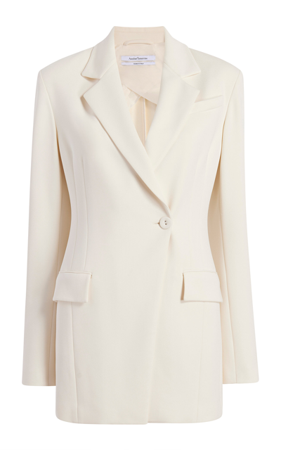 Another Tomorrow Everyday Suiting Jacket In Cream