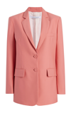 Another Tomorrow Oversized Blazer In Pink