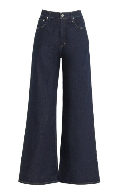 Citizens Of Humanity Paloma Stretch High-rise Baggy Jeans In Dark Wash