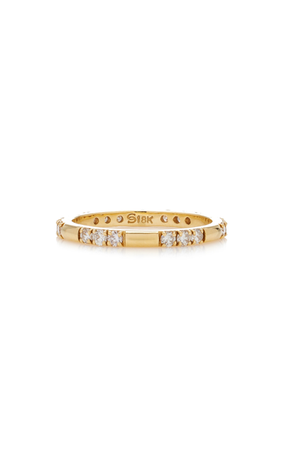 Sethi Couture The Luna 18k Yellow Gold Diamond Ring
