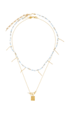 ANNI LU THE GOOD LIFE & SILVER LINING NECKLACE SET