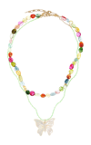 ANNI LU TROPICANA & BUTTERFLY NECKLACE SET