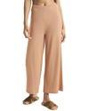 Splendid Wide Leg Knit Pants In Brown