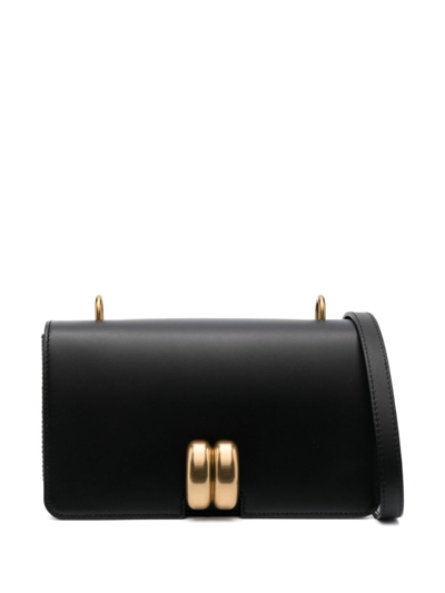 By Malene Birger Noval Leather Crossbody Bag In Black