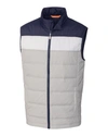 Cutter & Buck Thaw Insulated Packable Vest In Grey