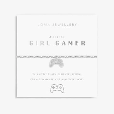 Joma Jewellery Children's A Little 'girl Gamer' Bracelet