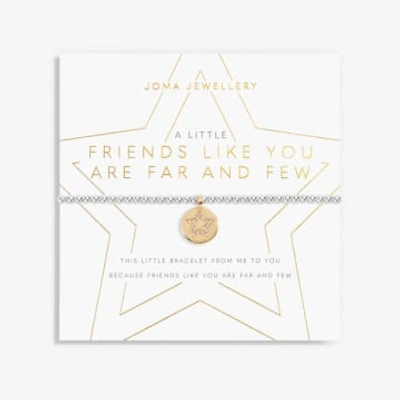 Joma Jewellery A Little 'friends Like You Are Far And Few' Bracelet