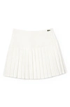LACOSTE PLEATED TWILL SKIRT
