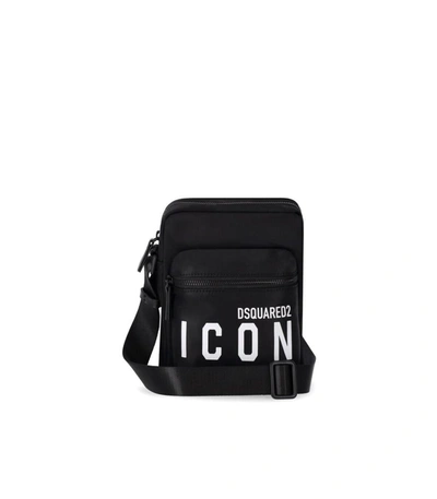 Dsquared2 Be Icon Black Crossbody Bag