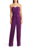 LILLY PULITZER ROSALIE STRAPLESS SWEETHEART NECK JUMPSUIT