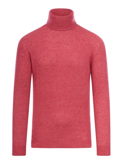 Roberto Collina Turtleneck  Sweater In Red
