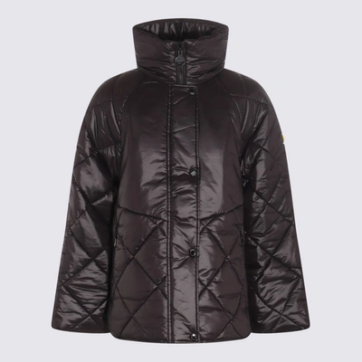 Barbour Parade Quilted Down Jacket In Black