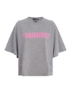 Dsquared2 Logo-print T-shirt In Grey